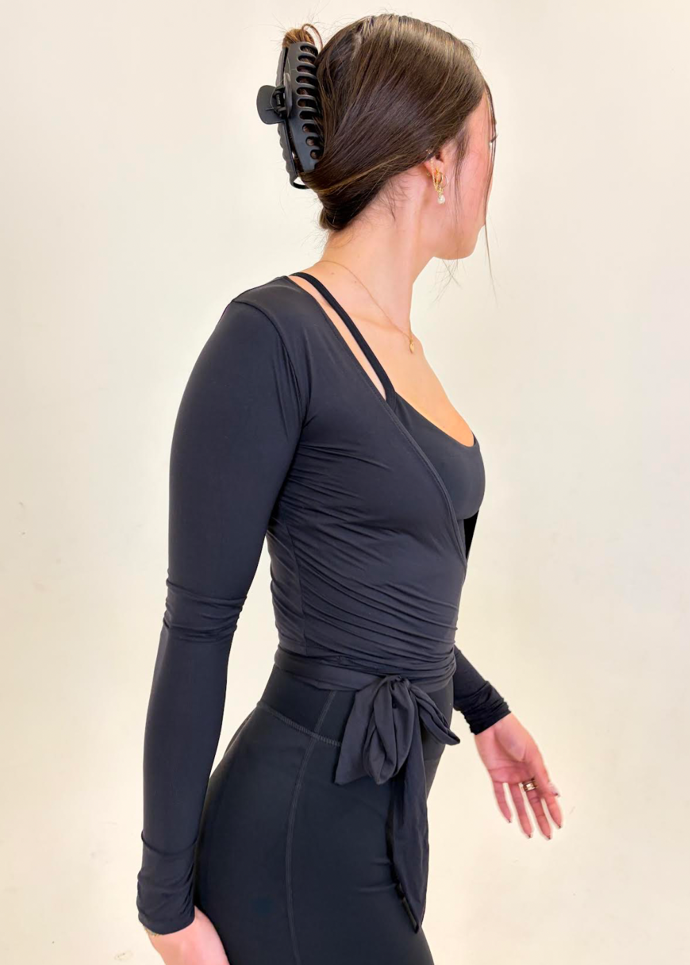 Mina Ballet Wrap Top